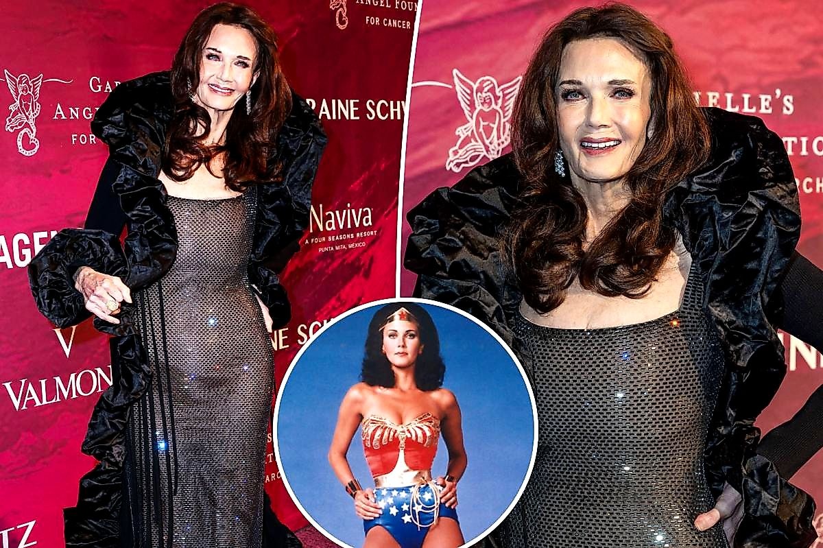 Lynda Carter's 75-year-old Angel Ball appearance turns heads