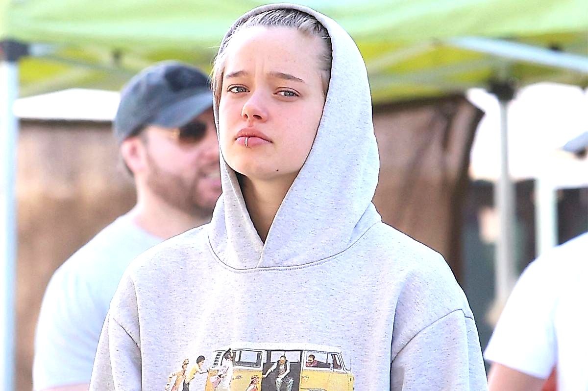 Shiloh Jolie-Pitt's 20-Year-Old Silver Lip Ring Shocks LA Market
