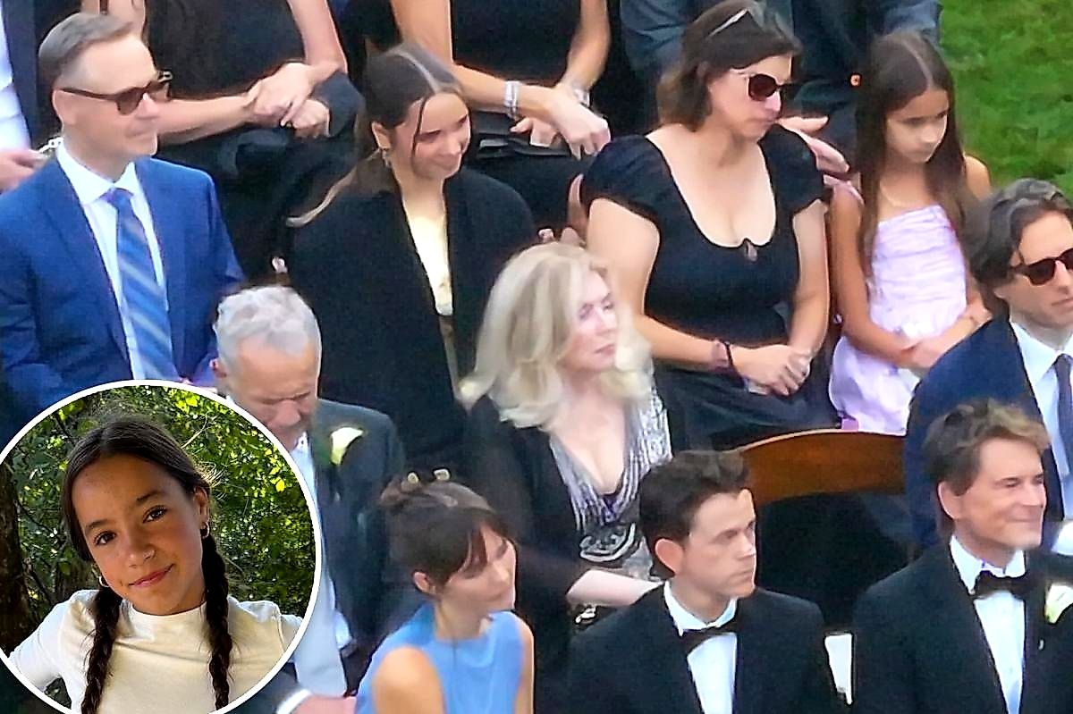 58-year-old Kim Painter dazzles in black at nephew's wedding