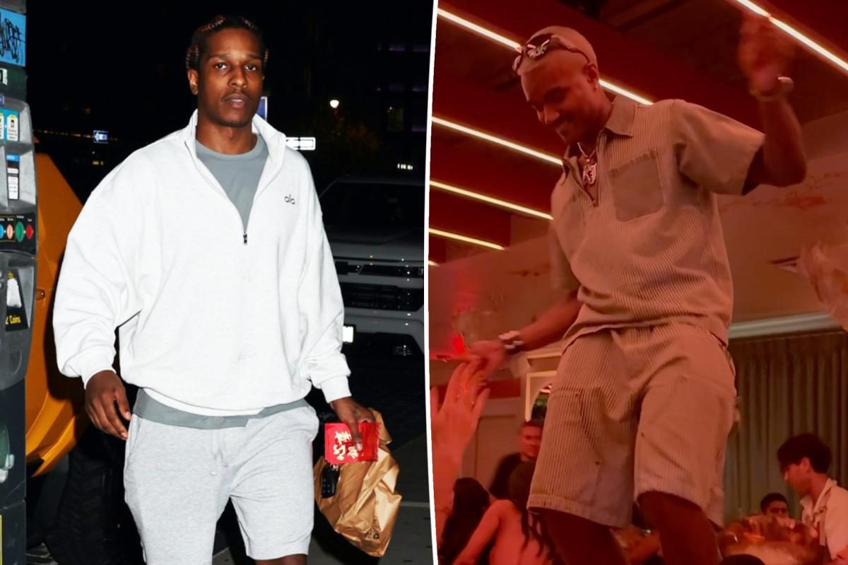 A$AP Rocky dines secretly in Manhattan as Cardi B ignites Ripple Room