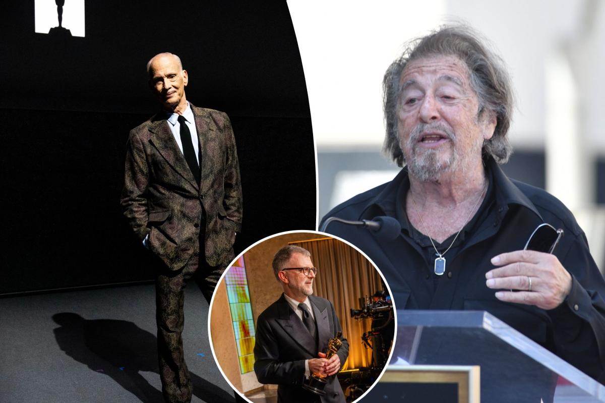 Pacino & Waters Share a Surprising Hug at Fanny’s