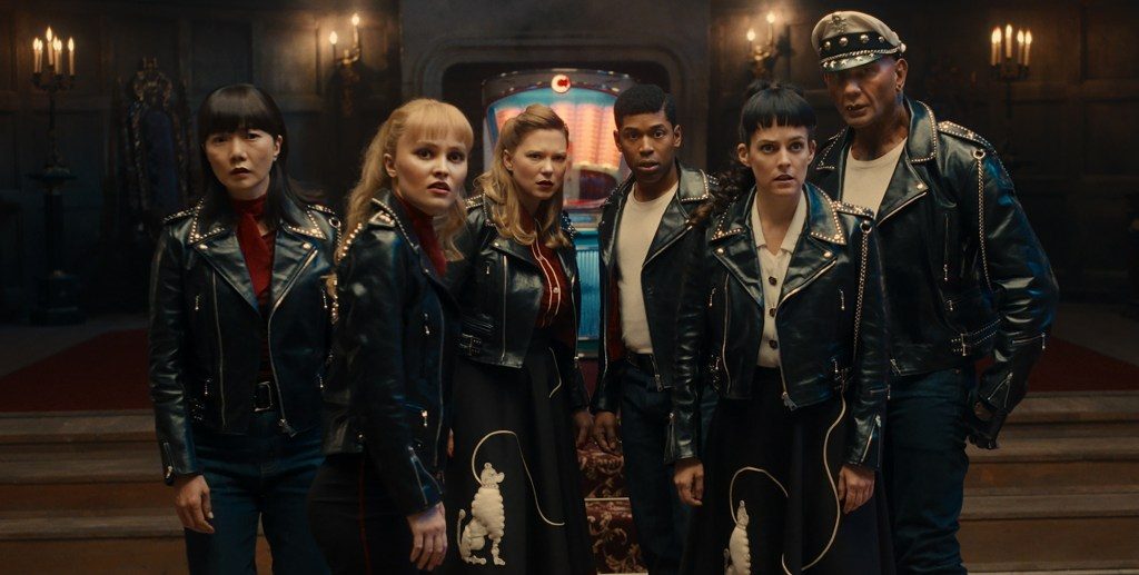 Zellner brothers bring retro alien rave—can 1950s jams save the universe?