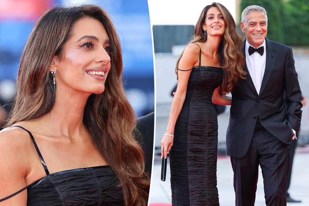 Amal Clooney steals Venice with a $474K gown that outshines the city