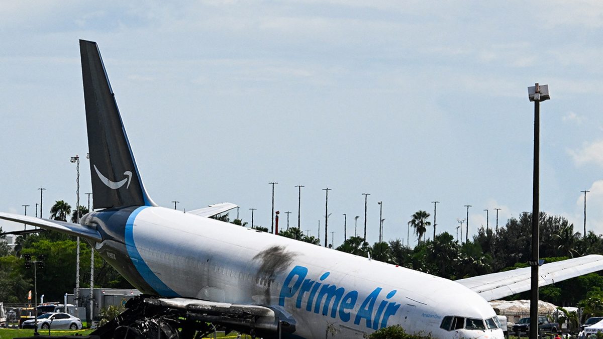 Amazon Cargo Plane Skids Into Miami Chaos After Speed Warning Missed