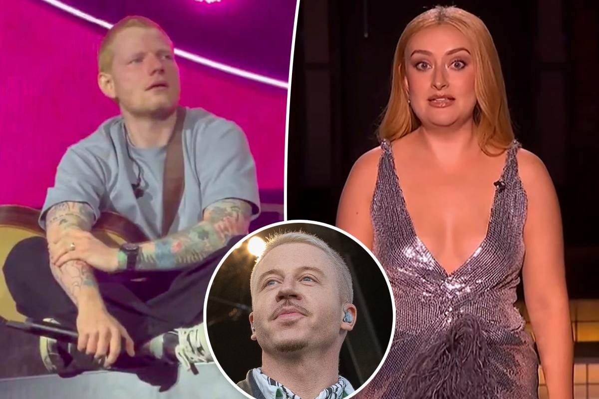 Dimoldenberg calls Sheeran 'world‑famous red‑headed puppet' on SNL UK