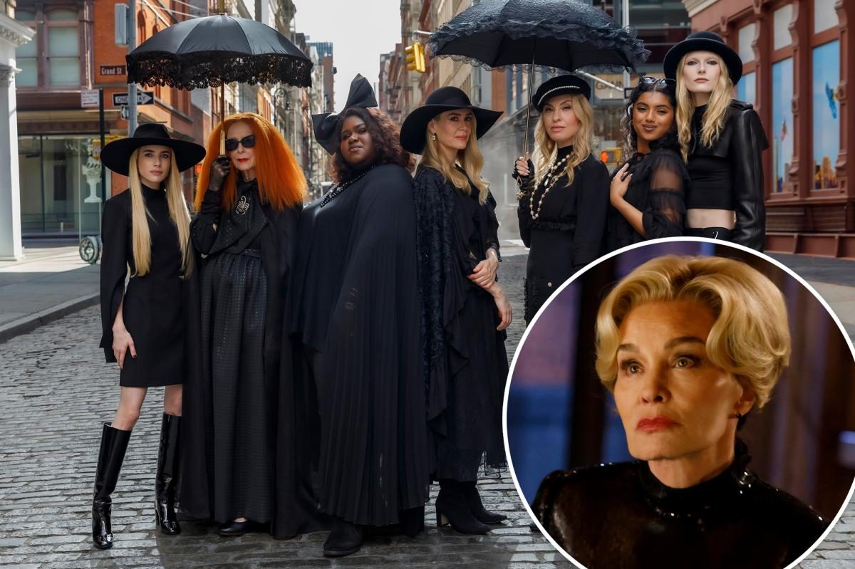 Jessica Lange returns in four roles, sparking a midnight horror frenzy