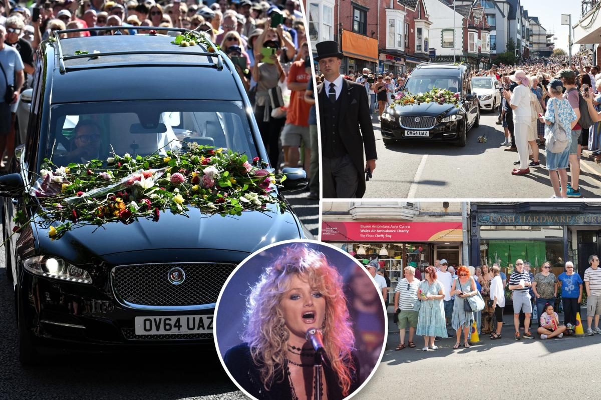 Bonnie Tyler's body returns from Spain; Wales gathers tearful farewell