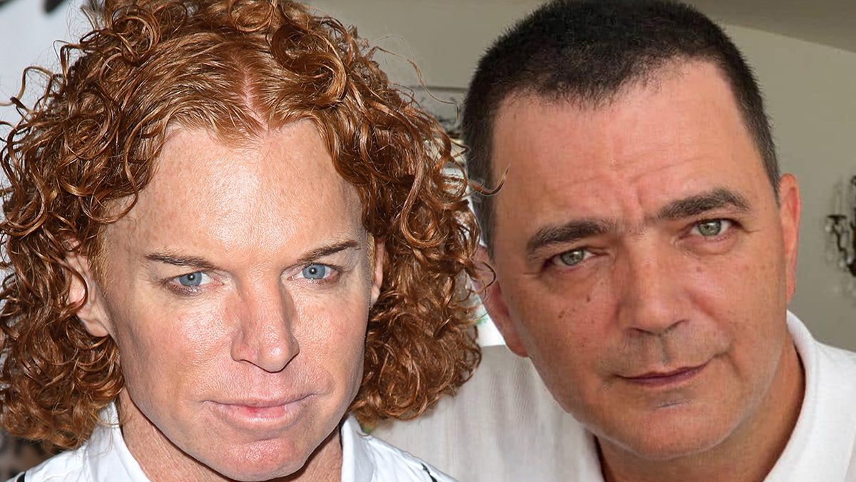 Brian Evans Says Carrot Top Fans Threaten His Life—Lawsuit Escalates