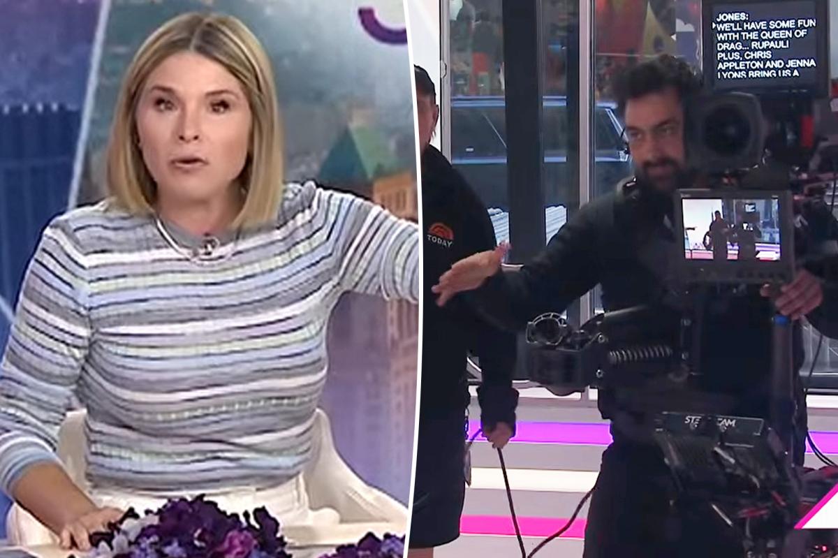 Cameraman Trips on 'Today' Stage, Jenna & Sheinelle Keep Momentum