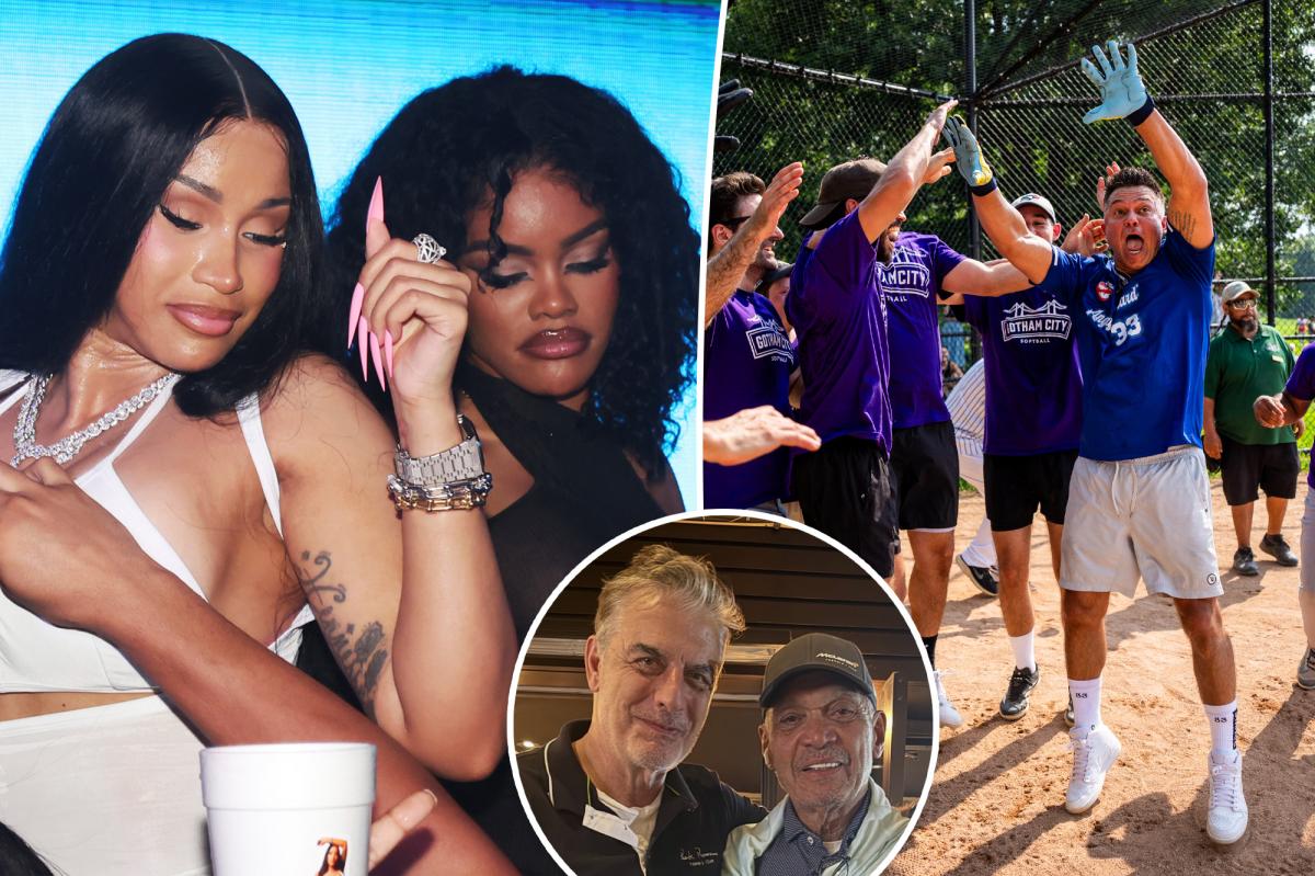 Nick Swisher crashes Central Park softball, Cardi B lights up club night