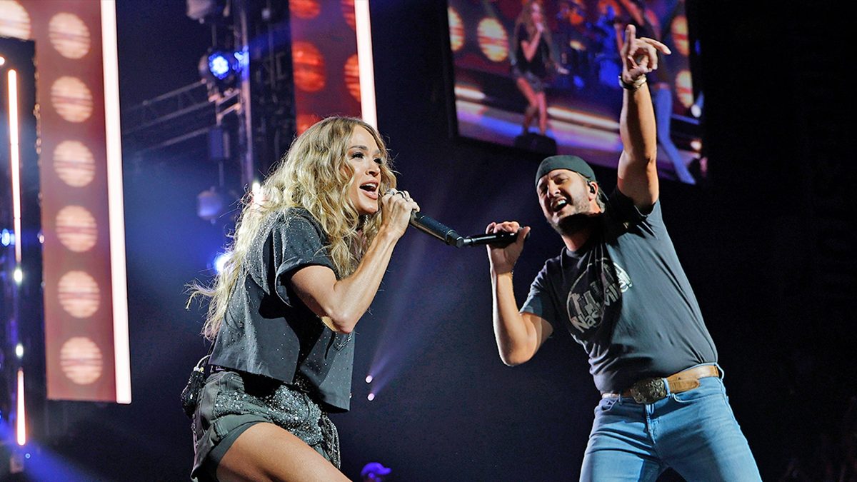 Carrie Underwood & Luke Bryan Turn Nashville into a Bon Jovi Stage