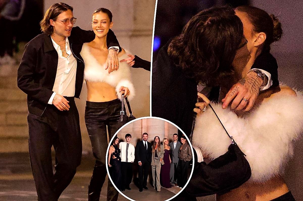 Brooklyn Beckham's kiss with Nicola Peltz shocks amid Victoria's show