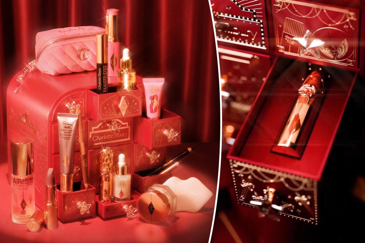 Unlock Magic Cream in Charlotte Tilbury’s 12‑drawer Advent calendar