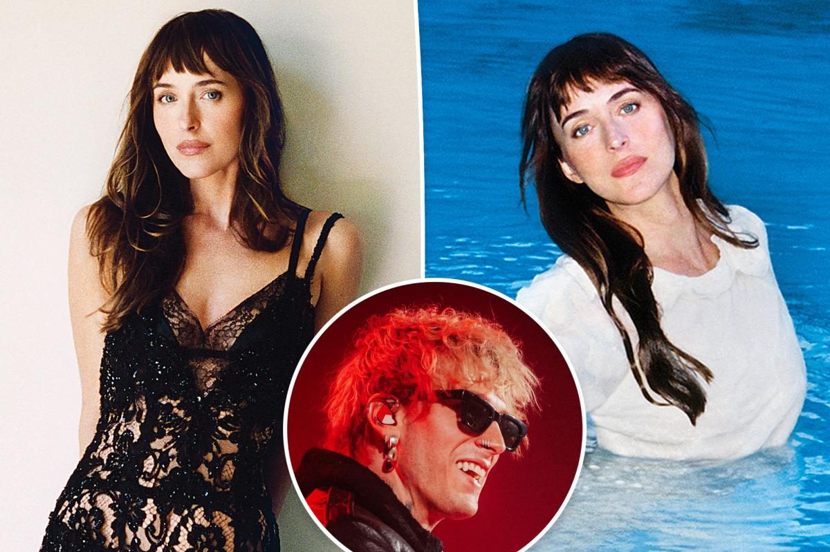 Dakota Johnson’s Musicians Hint Fuels Rumors She’s Dating MGK