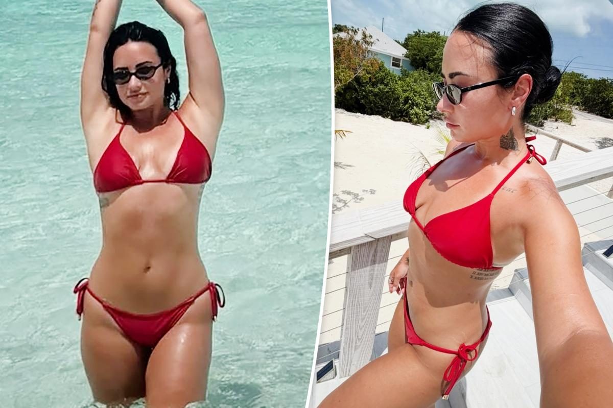 Bikini Pics and Solitude Request, Demi Lovato Celebrates 34 in Bahamas