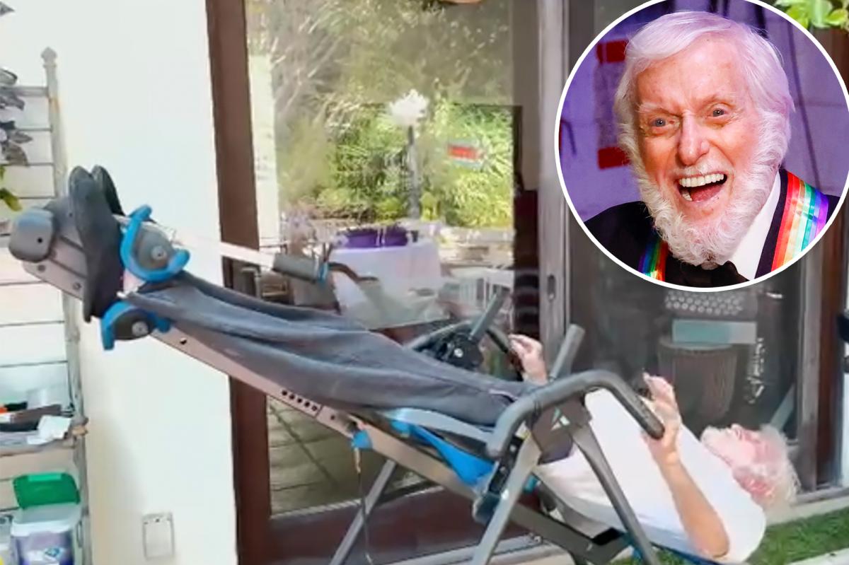 Dick Van Dyke, 100, Breaks Stereotypes with Epic Inversion Workout