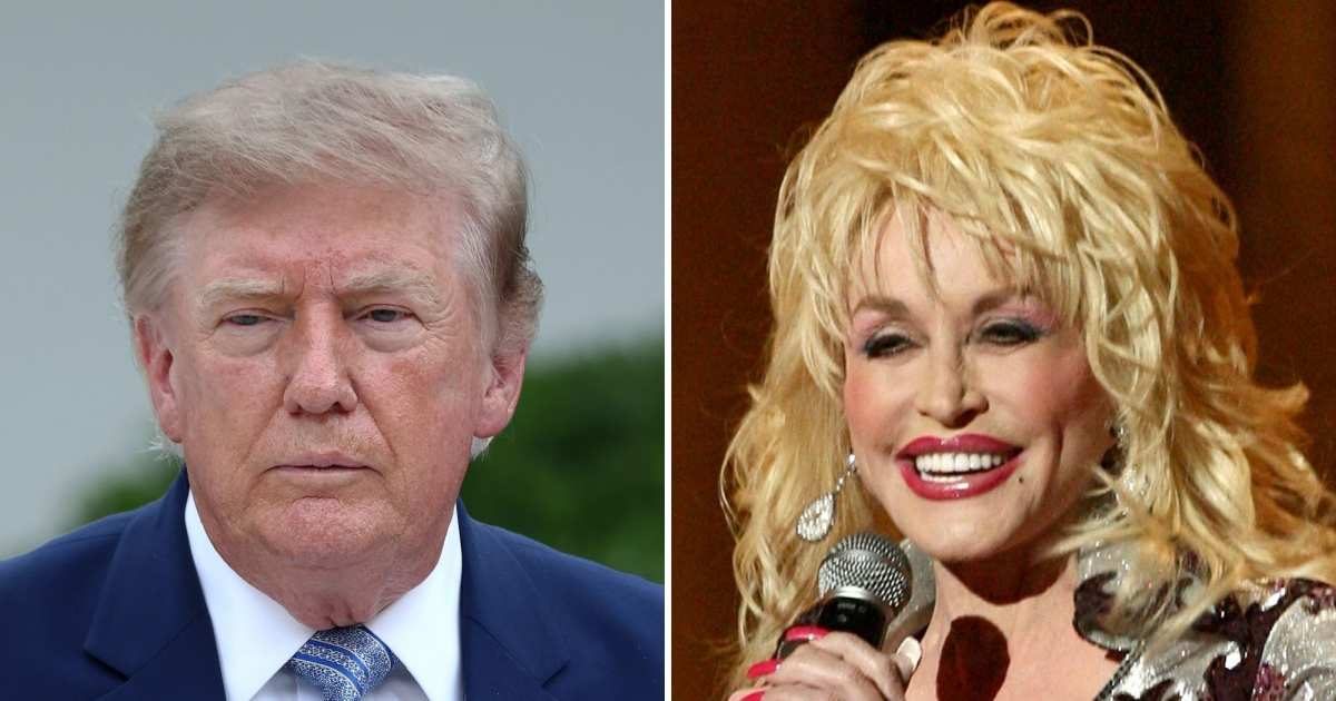 Trump Lowers Flags Nationwide After Dolly Parton's Death