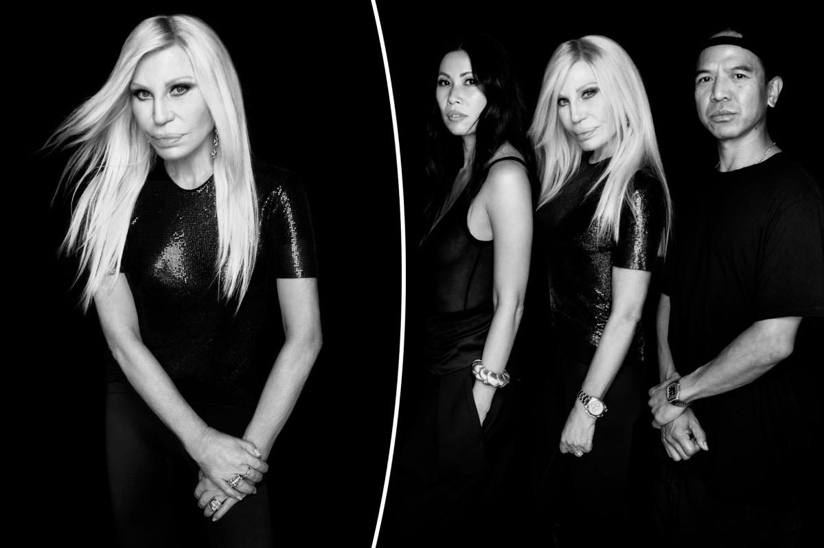 Donatella Versace unleashes beauty brand after quitting namesake