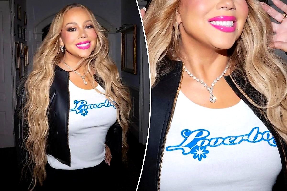 Mariah Carey's $1.55 Million Diamond Necklace Lights Up 25th Anniversary