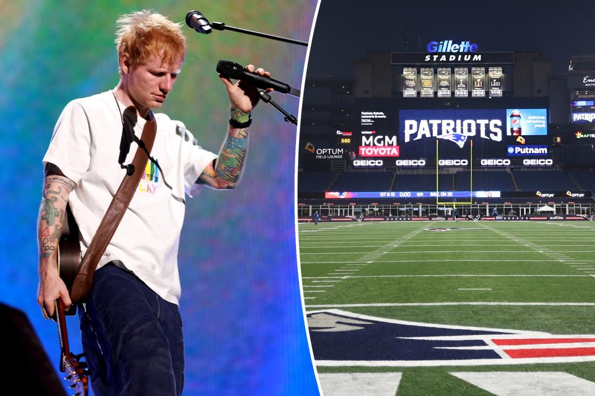 Sheeran cancels Gillette Stadium shows after Macklemore fallout; storm