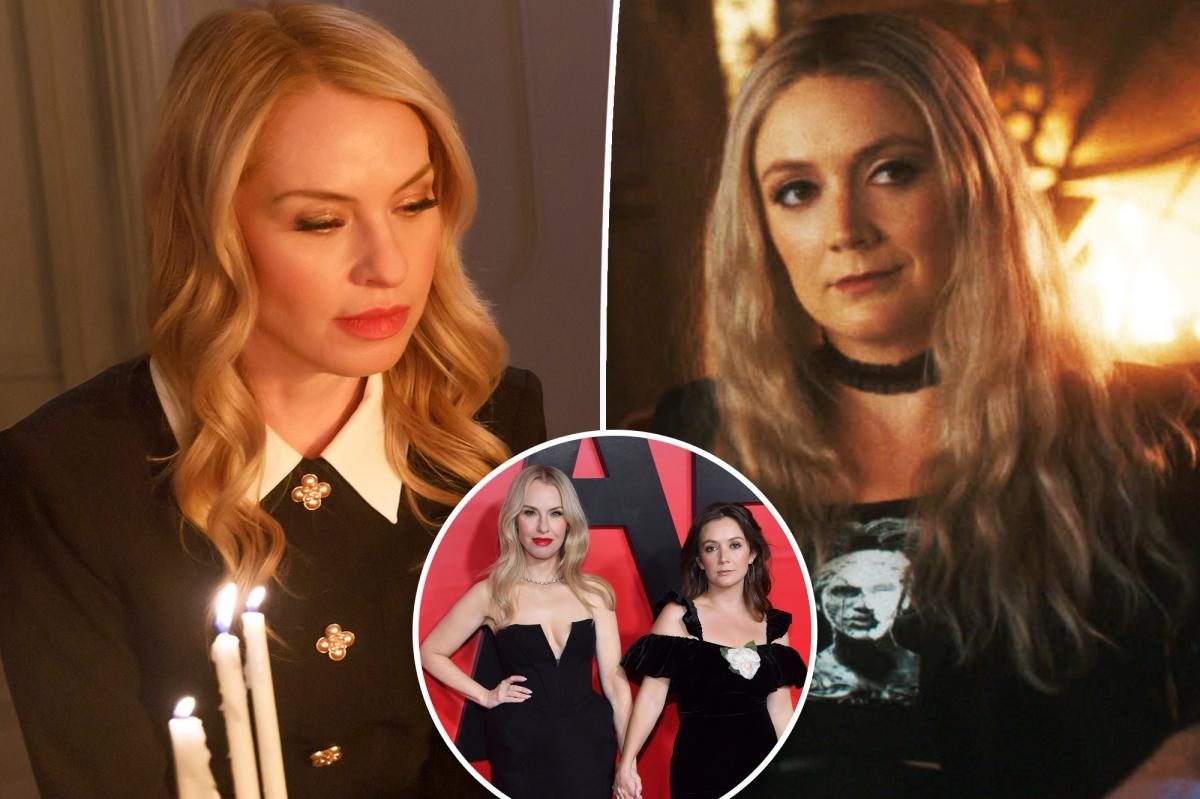 Leslie Grossman & Billie Lourd ignite 'work wife' drama at AHS premiere