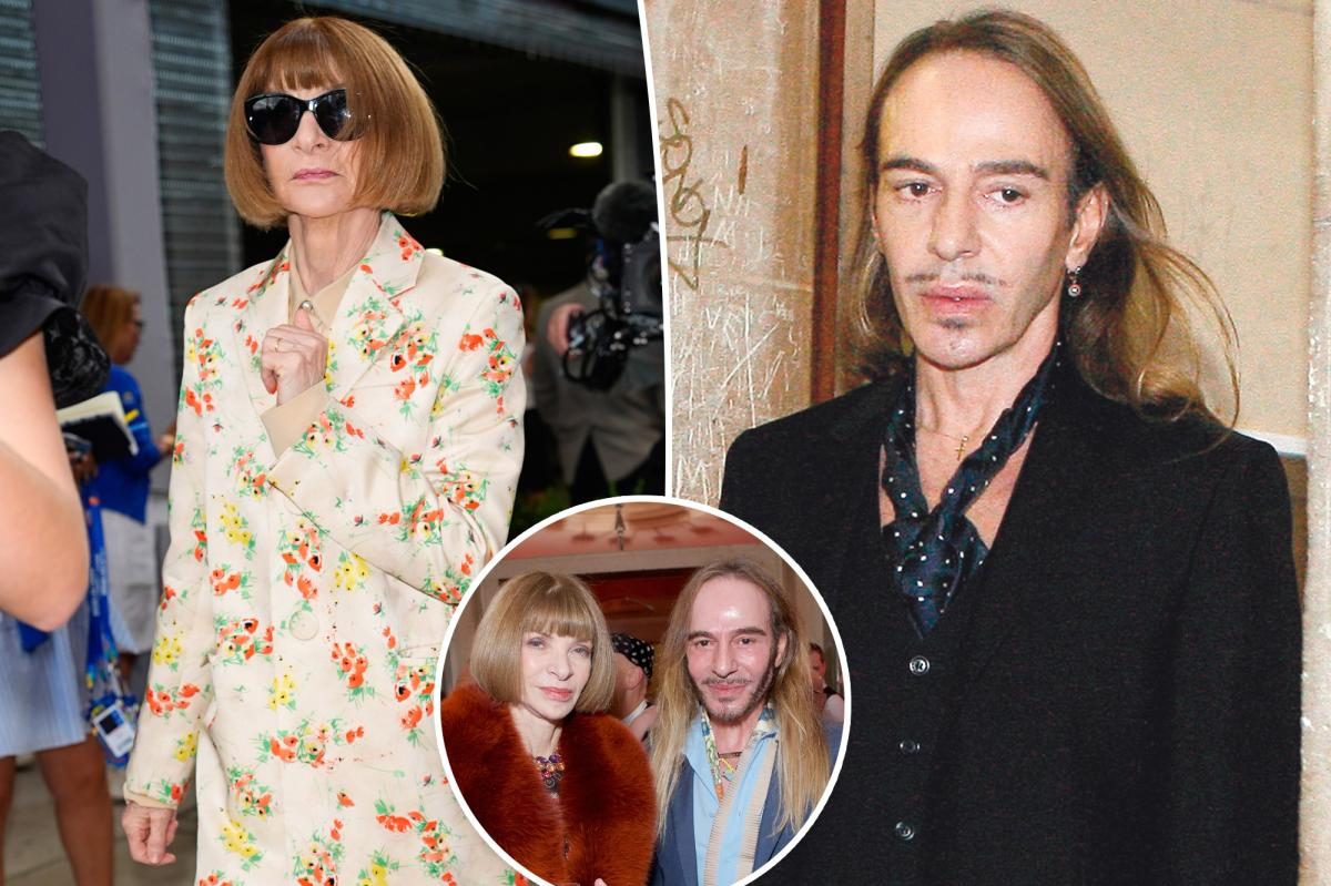 Anna Wintour’s mortified staff whisper behind her back over Galliano