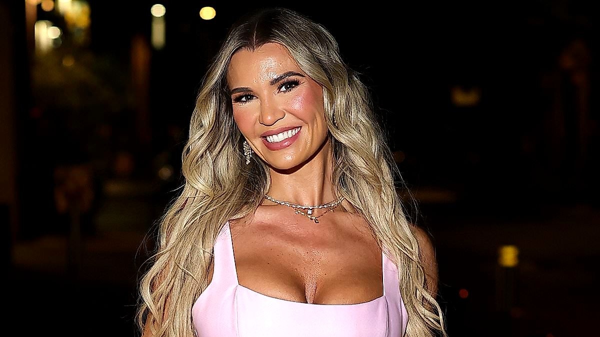 Christine McGuinness's Pink Bow Minidress Shocks Pink Ribbon Gala