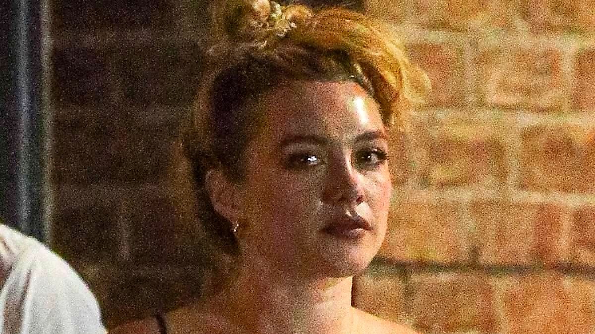 Florence Pugh's £650 Red Corset Shocks New York Fashion