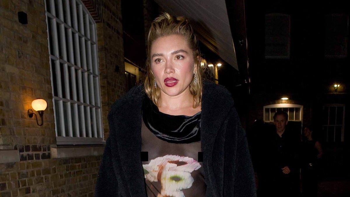 Florence Pugh blazes Mayfair, sparking a clash with Olivia Wilde