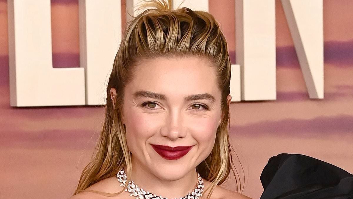 Florence Pugh Stuns at East of Eden Premiere in Rodarte Gown, Bulgari