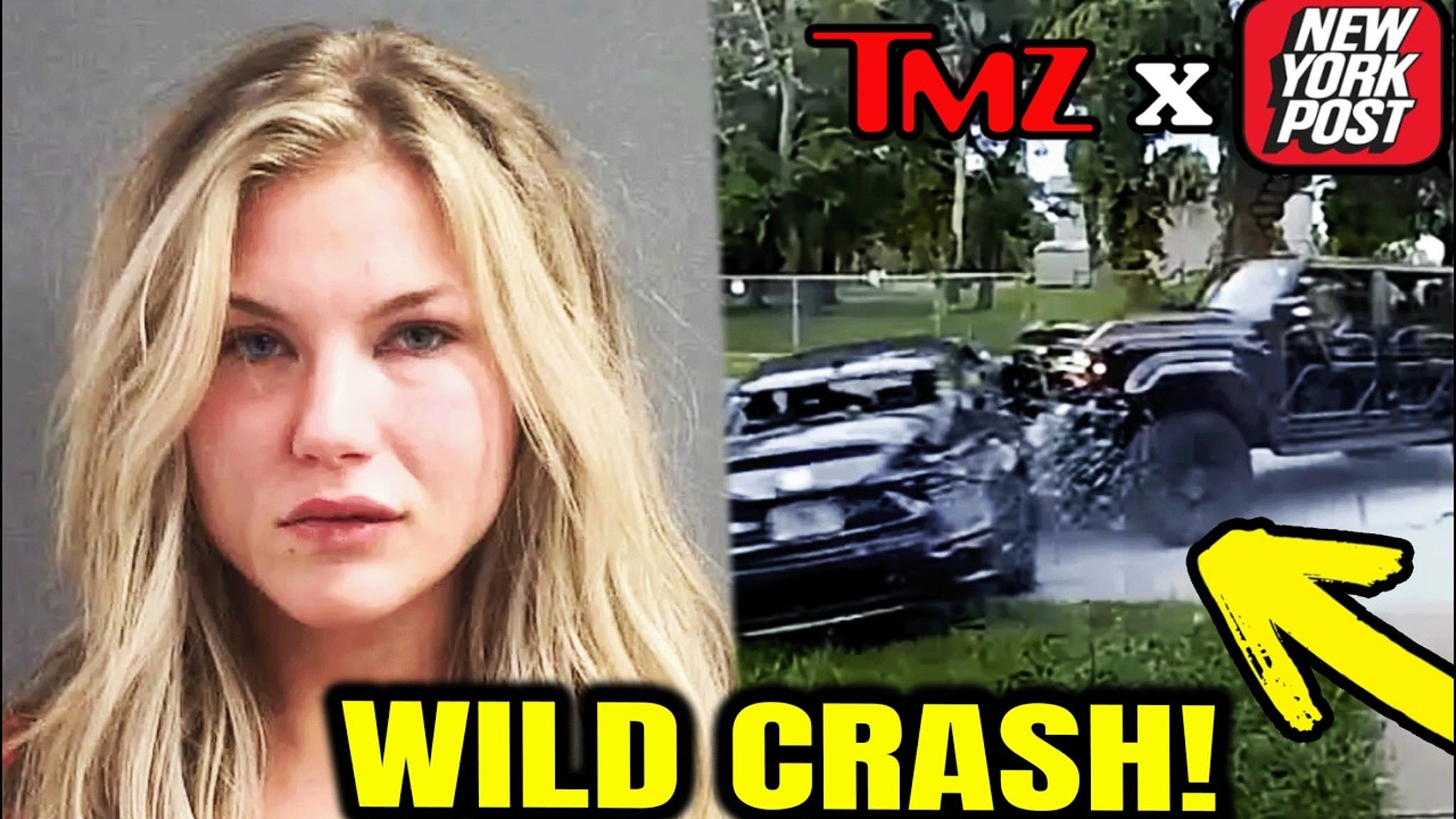 Model Lily Rivera, 29, crashes into parked cars, dash‑cam footage