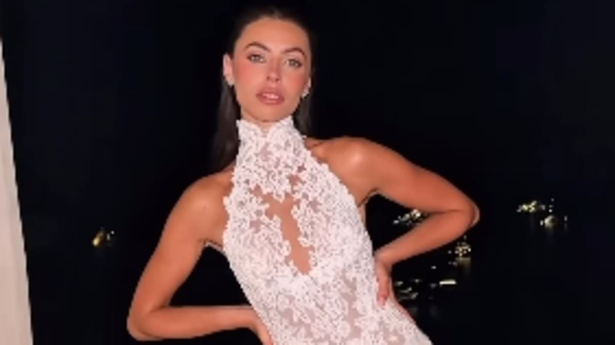 Francesca Allen Drops Jaw‑Dropping Second Wedding Dress at Monaco