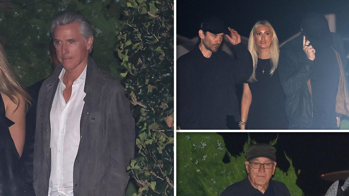 Newsom dines with DiCaprio, De Niro, Maguire, sparking Hollywood hush