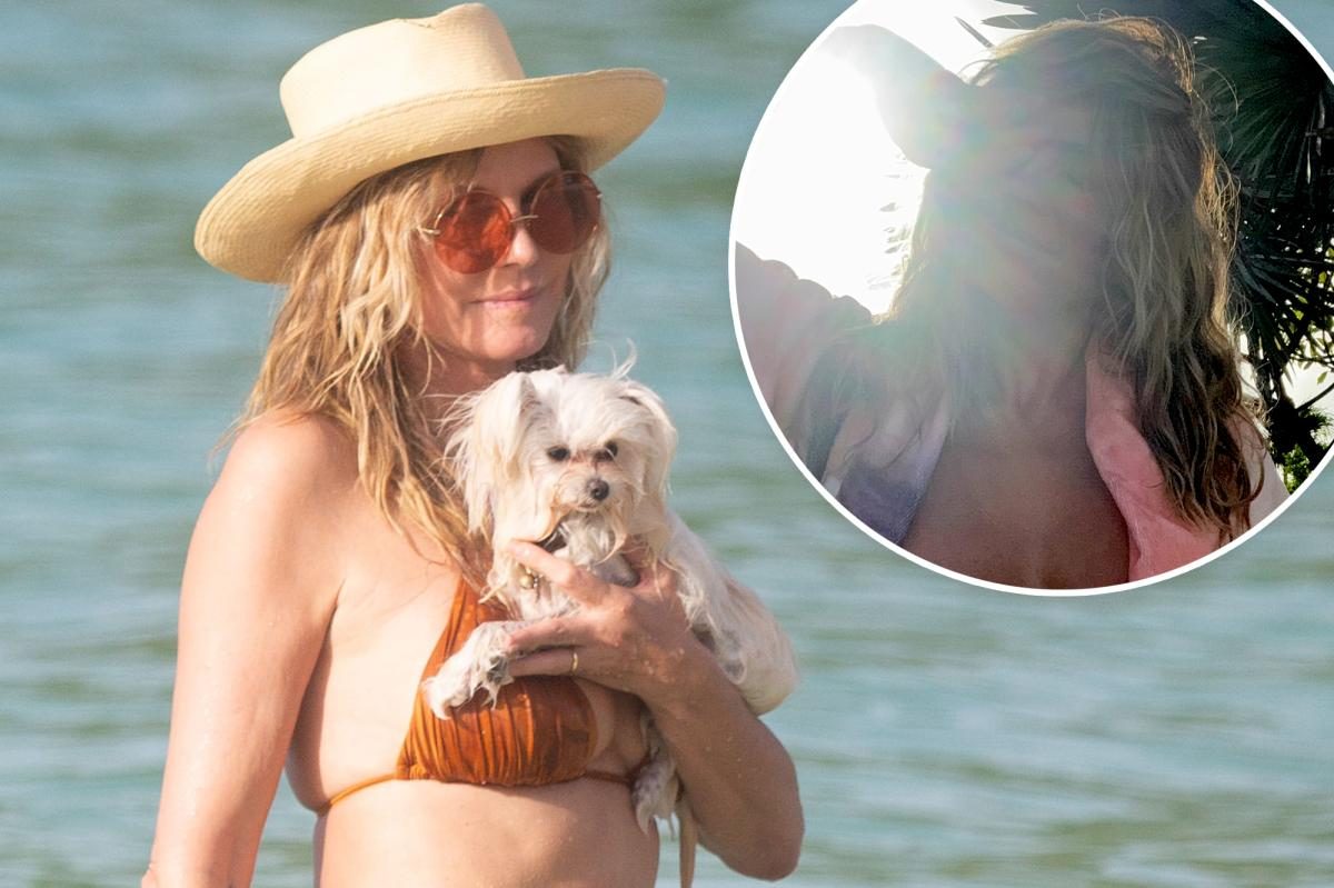 Heidi Klum Strips Down to Intimissimi Skirt in Stunning Morning Snap