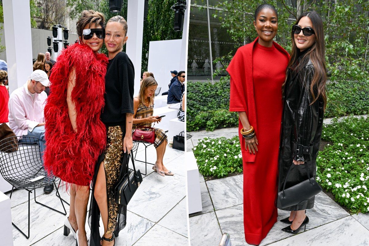 Lisa Rinna and Olivia Munn ignite runway at Michael Kors showcase