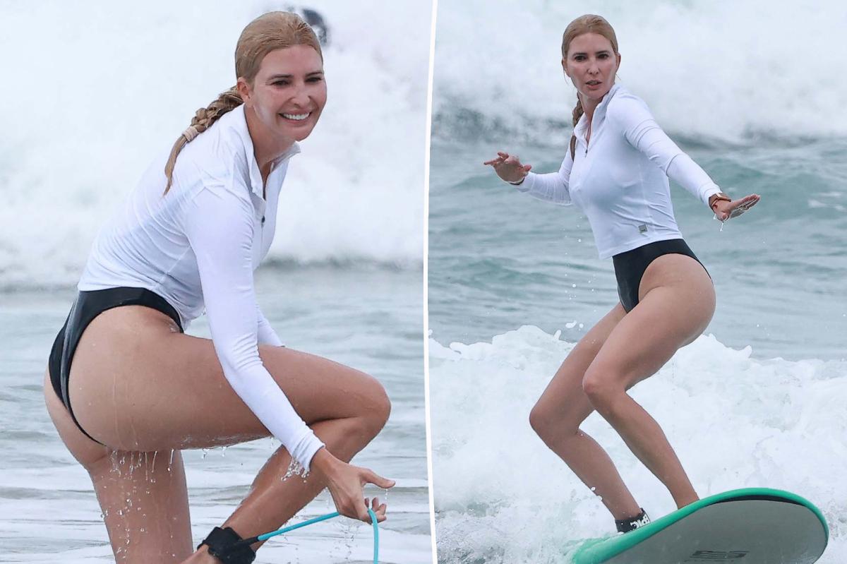 Ivanka Trump Shocks Costa Rica Crowd with Solo Surf