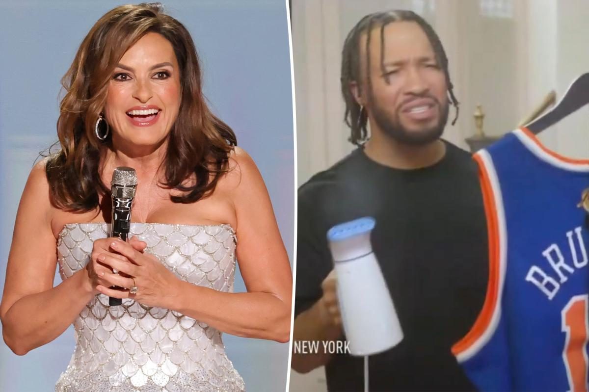Jalen Brunson Courts Mariska Hargitay’s Emmy—Unexpected Cameo