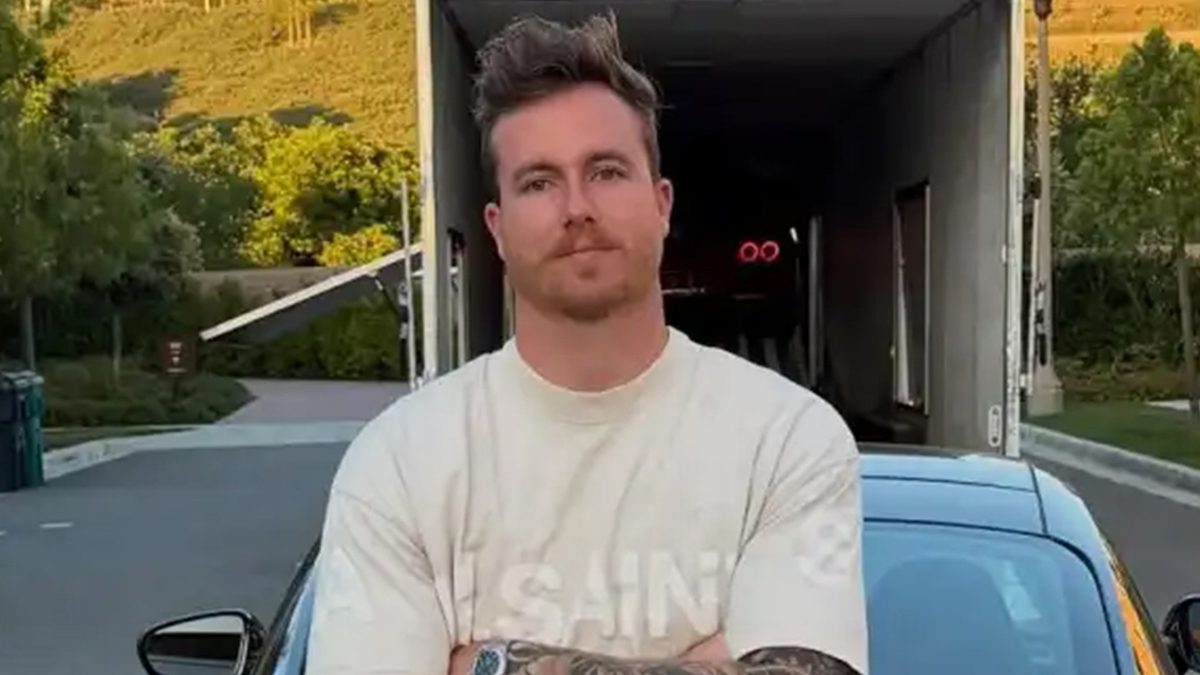 Cops stop James Wehr seconds before his McLaren turns into inferno