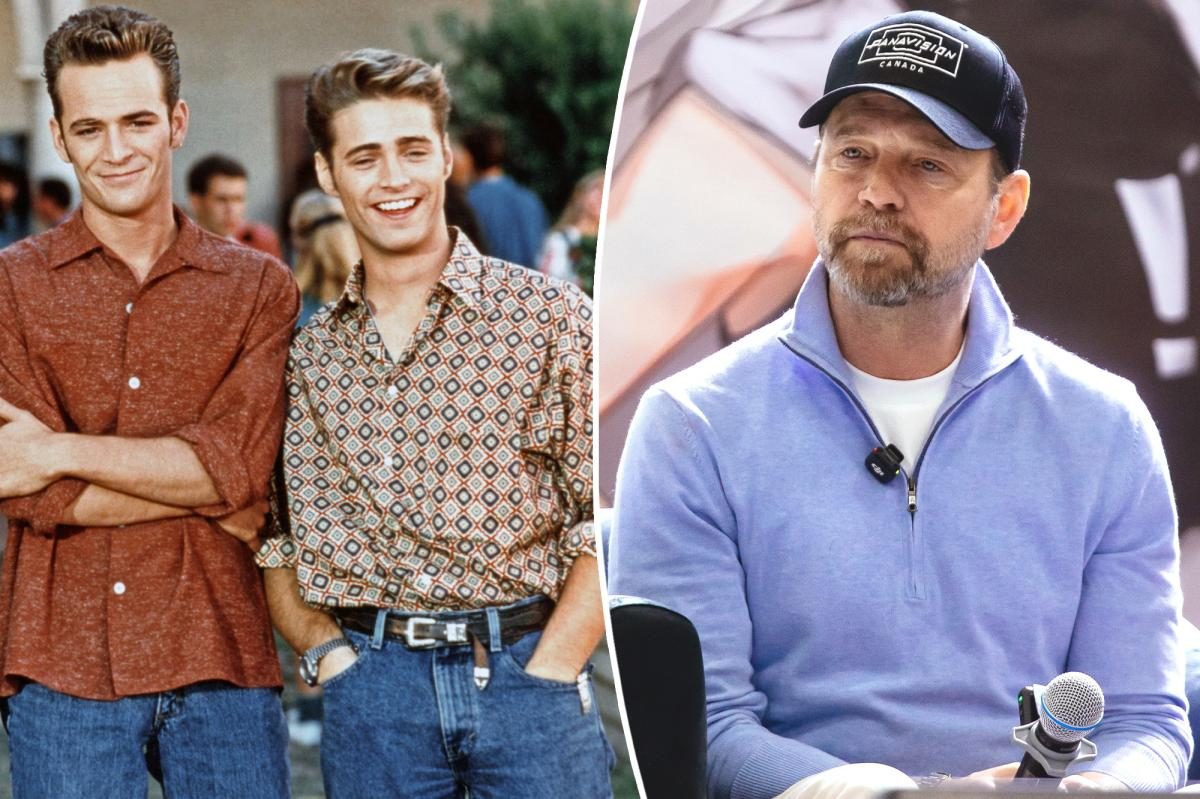 Jason Priestley Breaks Down, Recalling Luke Perry's Final Rainy Moment