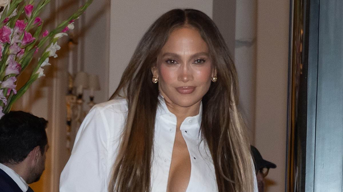 JLo Unveils Bra Under White Shirt at Milan—Fans Go Wild