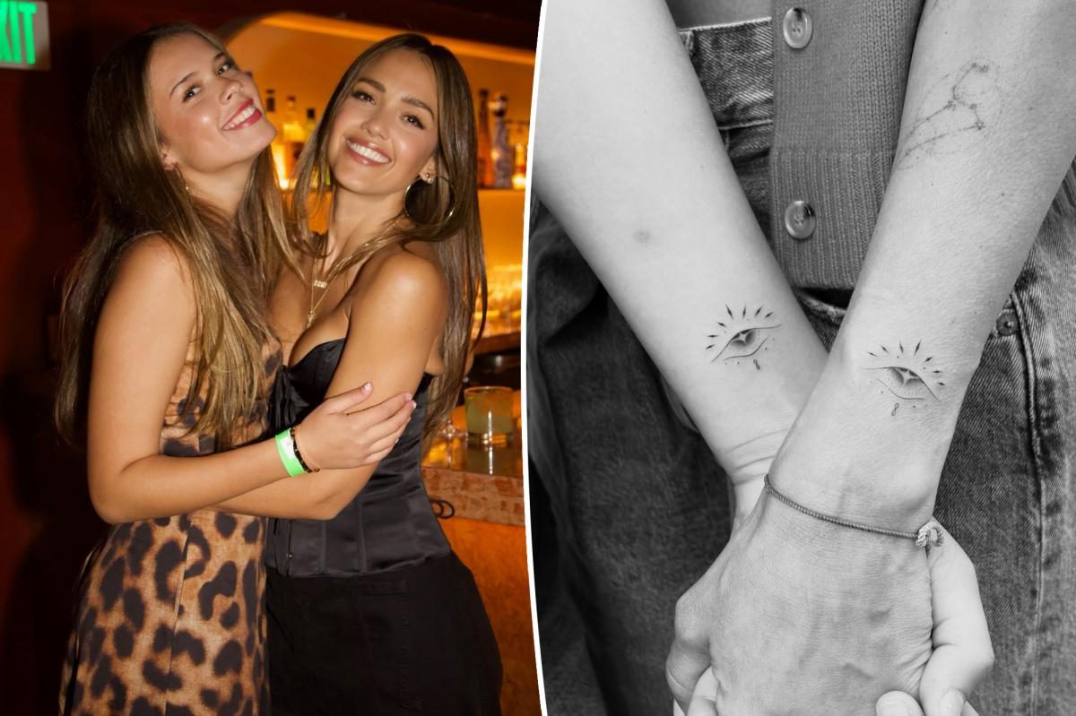 Jessica Alba inks matching eye tattoos for daughter before Yale