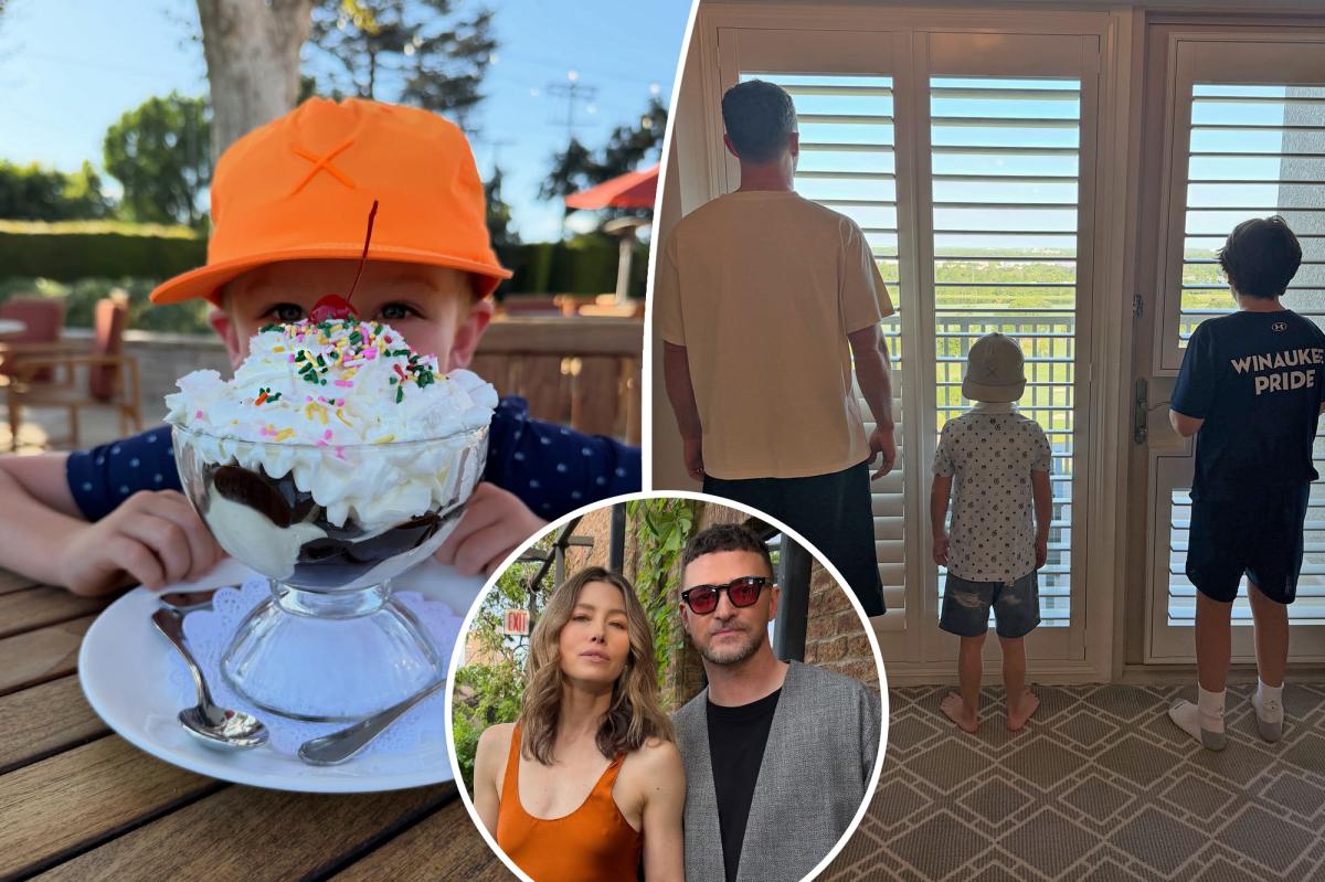Justin Timberlake Reveals Secret Summer Getaway With Silas & Phineas
