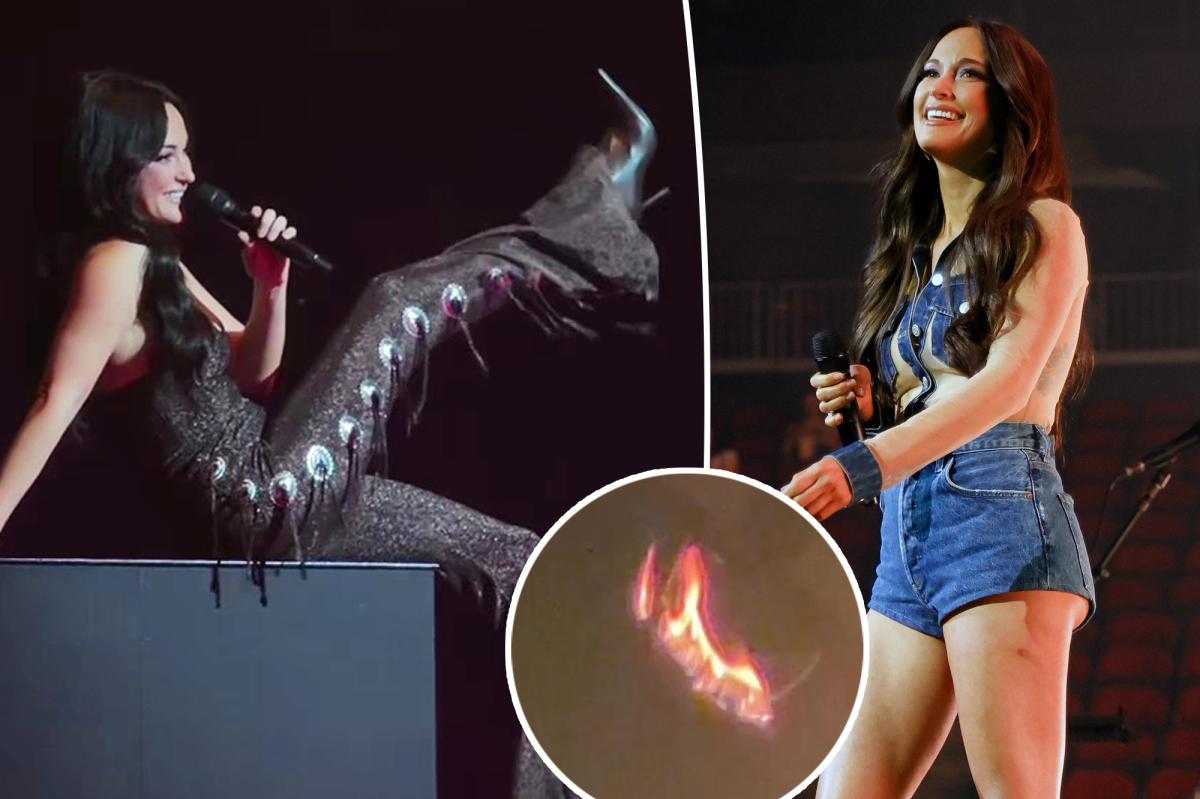 Stage Blaze in Boston! Kacey Musgraves Laughs Through Unexpected Fire