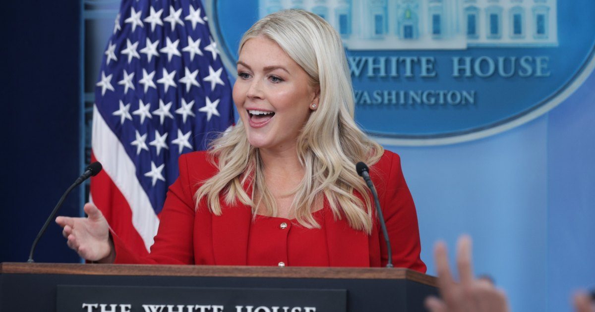 Leavitt Shocks Trump With Bold Praise for New Press Secretary