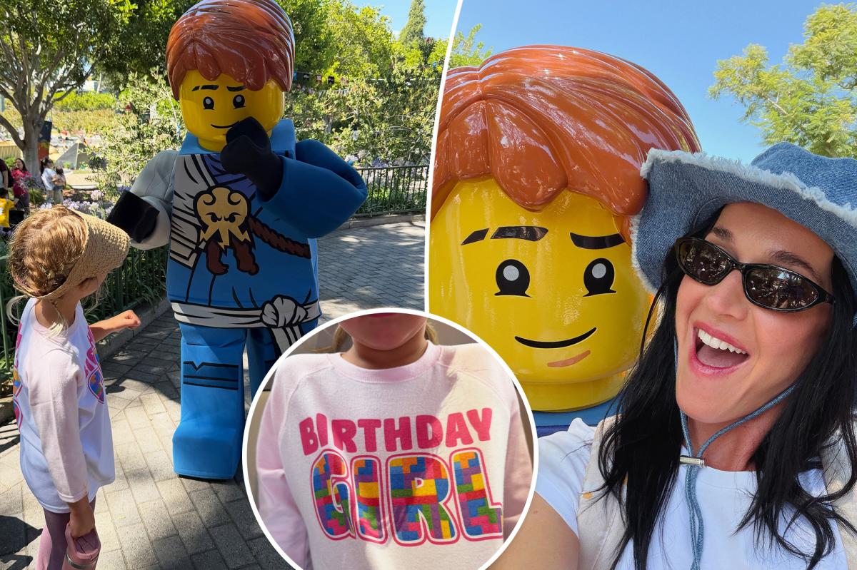 Katy Perry Turns Daisy Dove's 6th Birthday into a LEGO Wonderland