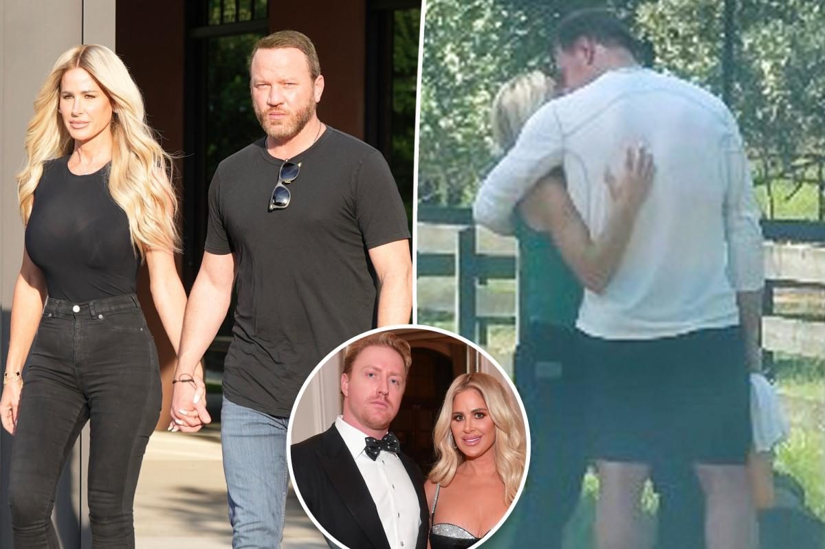 Kroy Biermann sinks a kiss on Jillian Green, divorce drama heats up