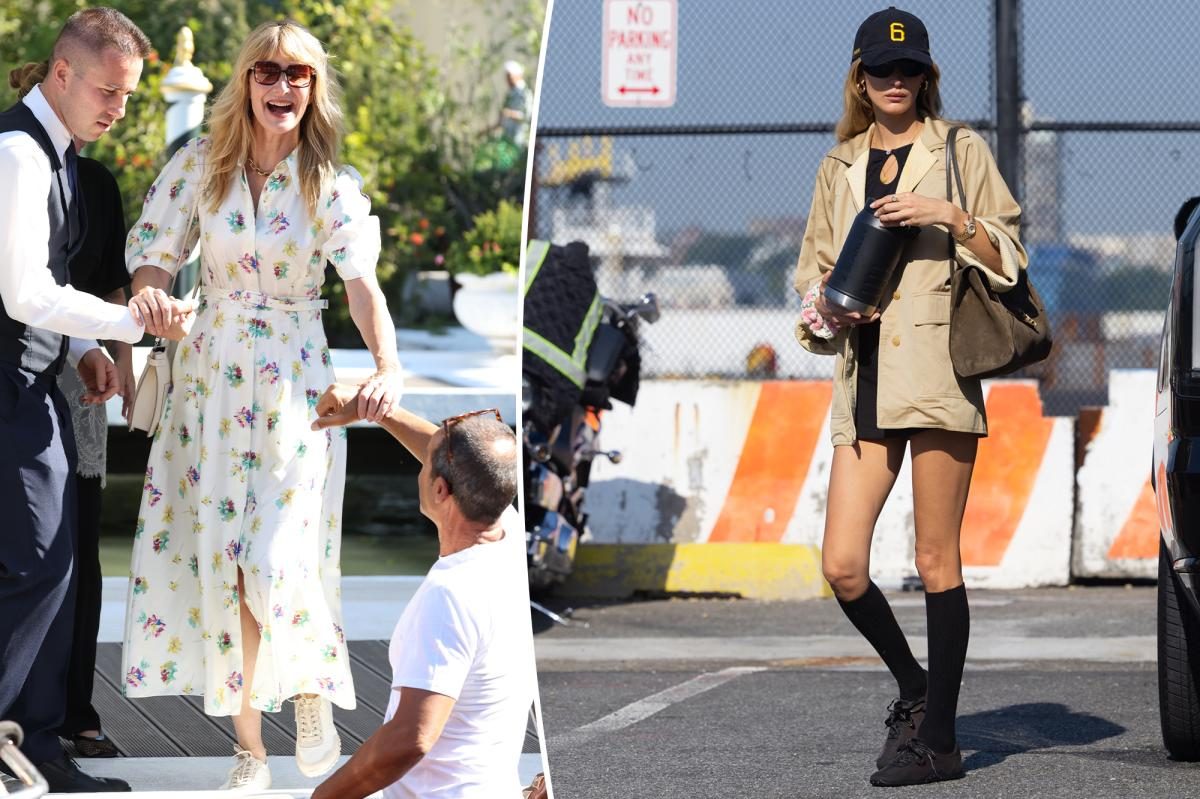 Laura Dern’s Venice sneak peek? Bella Hadid’s NYC sky‑kicks steal show