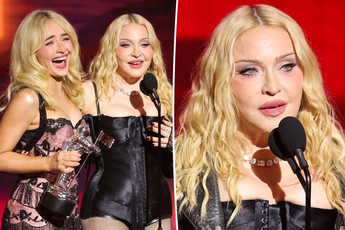 $2.8M Diamond Necklace Lights Up Madonna’s 2026 VMA Triumph