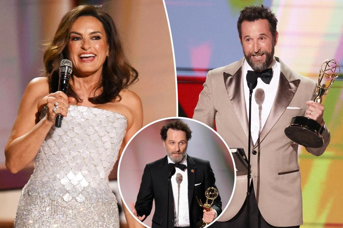 Matthew Rhys wins Emmys, Mariska Hargitay shocks as first‑time host