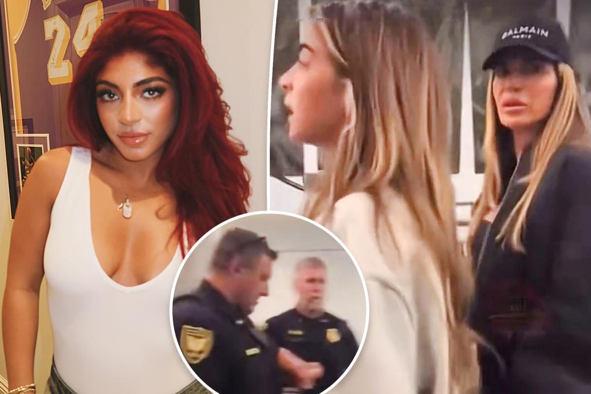 Milania Giudice storms airport, faces mother Teresa, sister Gia as cops watch